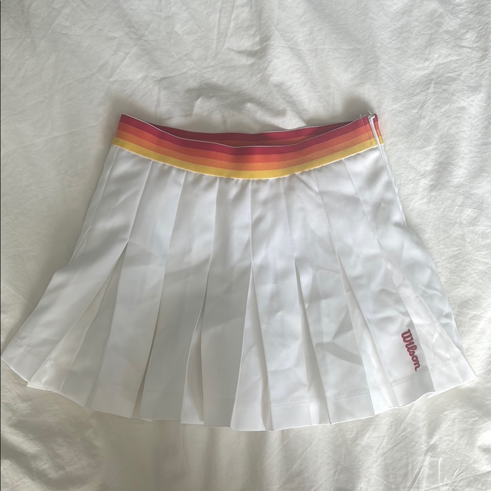Wilson Women's White Tennis Skirt - Activewear / Workout